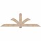 Ekena Millwork Redmond Smooth Timber Gable Bracket, Douglas Fir, 84"W x 28"H x 1 1/2"D x 5 1/2"F, 8/12 Pitch GBW084X28X0206RED00SDF - alternate 1